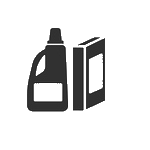 book and bottle icon 